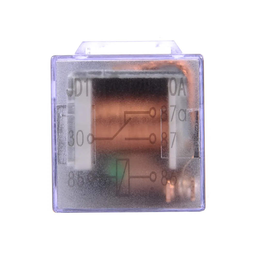 2 шт./лот 5PIN реле 12 В 80A 1NC + 1NO SPDT 5 P Green Lamp автомобильное Pin серия | Автомобили и