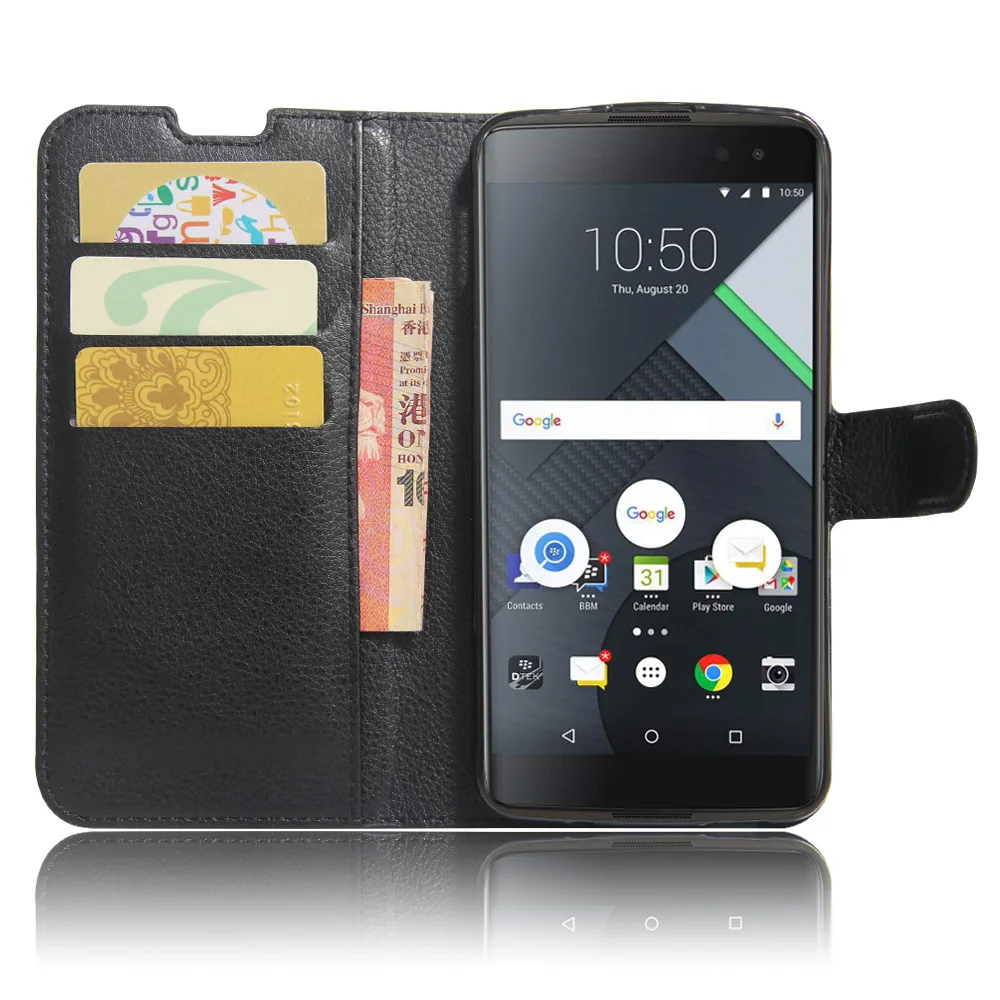 Роскошный Ретро Чехол Кошелек из искусственной кожи с откидной крышкой для BlackBerry