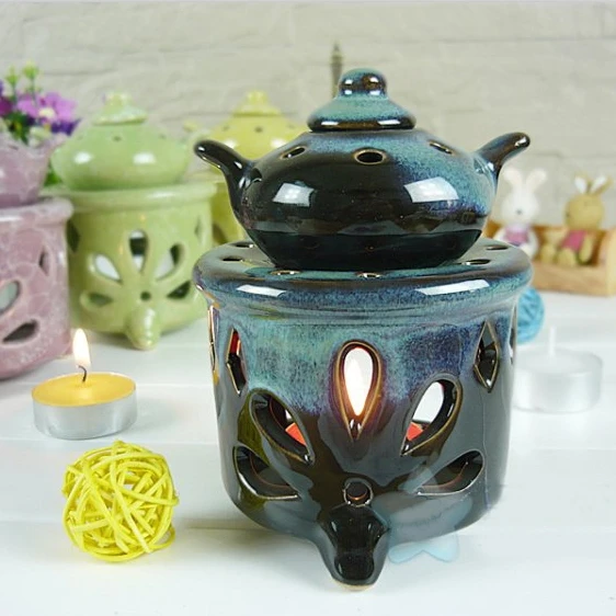Горелка для эфирного масла в стиле ретро диаметр 8 5*10 см|burner ceramic|ceramic burneressential oil