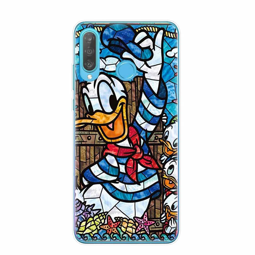 T6043 Чехол с рисунком русалки Минни Ститч для huawei Coque P30 P20 mate 20 Lite Pro P8 P9 P10 Lite Мягкий ТПУ чехол для телефона s - Цвет: T6043