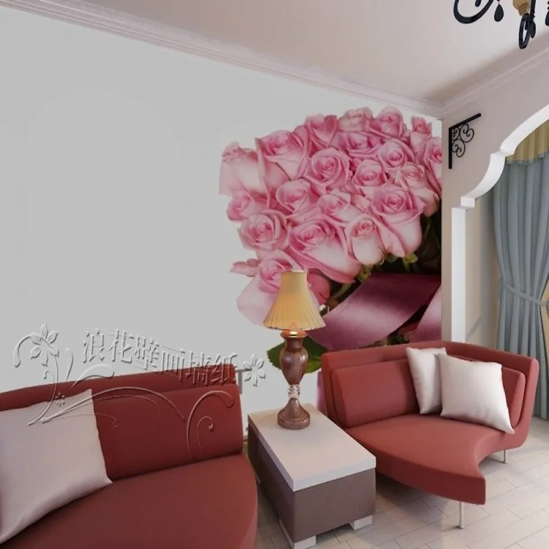 Пользовательская роспись пользовательские обои ТВ фон гостиная спальня диван