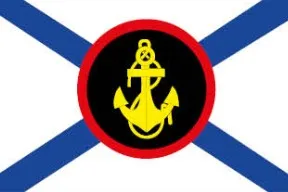 E Xiangying российская армия военный морской энрюс синий крест морской андрёвский военно-морской флаг - Цвет: E