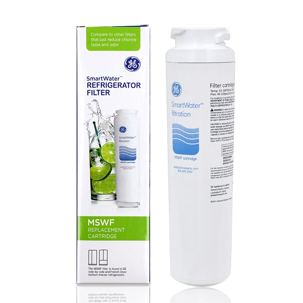 Household Hot Sale! Water Purifier General Electric MSWF Refrigerator Filter Cartridge Replacement for GE 2 Pcs/lot | Бытовая техника