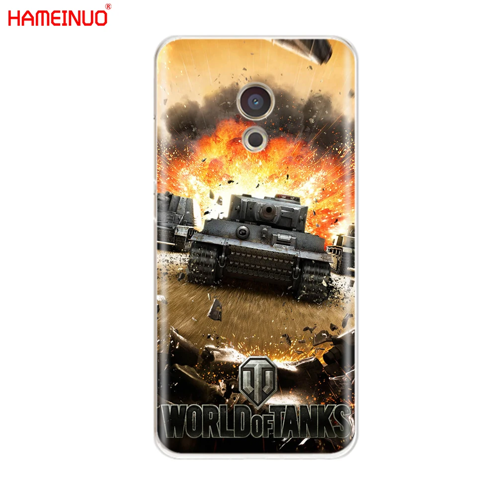 HAMEINUO world of tanks крышка чехол для телефона Meizu M6 M5 M5S M2 M3 M3S MX4 MX5 MX6 PRO 6 5 U10 U20 note