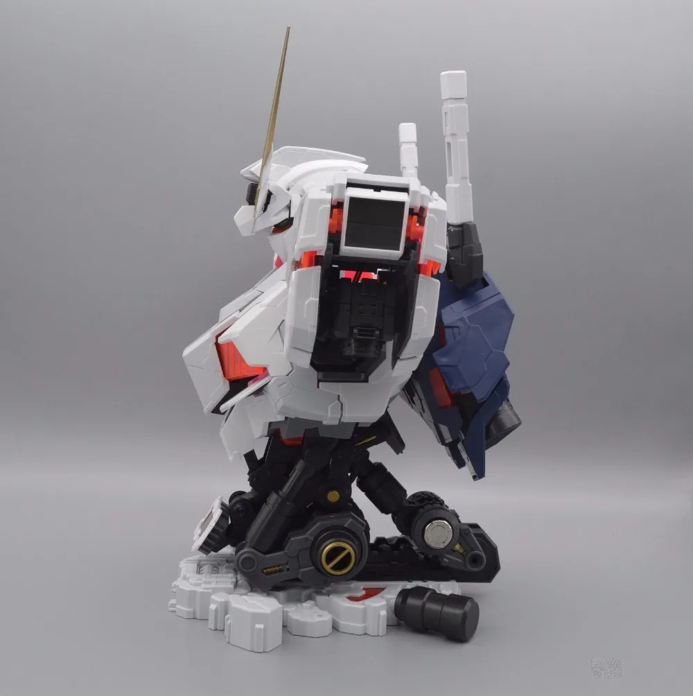 YH модель 1/35 RX-0 Единорог бюст голова Gundam полный психо-рамка прототип с светодиодный DY003