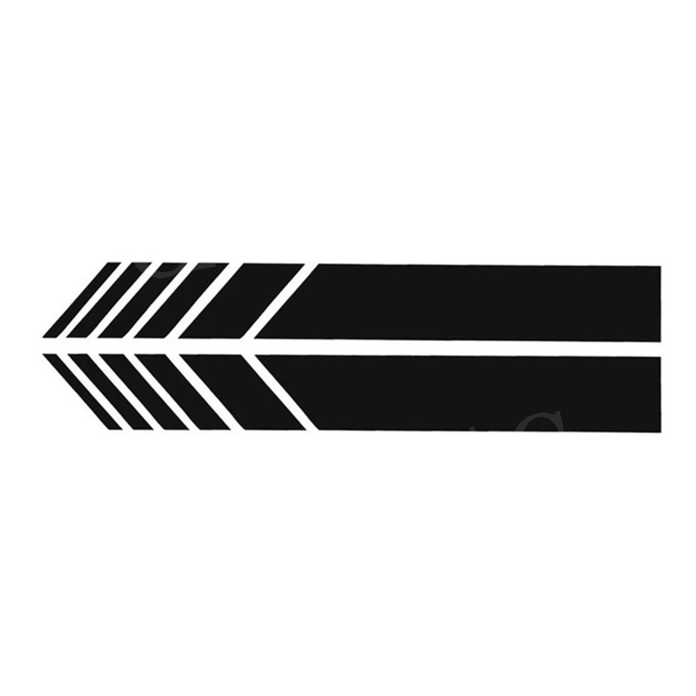 

2X Rearview Mirrior Sticker Rear View Side Mirror Body Stripe Vinyl Sticker Decal DIY Trunk Decals for Benz Golf Universal Car