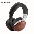 Накладные деревянные Hi-Fi наушники SIVGA SV003, монитор с шумоизоляцией, динамическая гарнитура, наушники, гарнитура с микрофонами