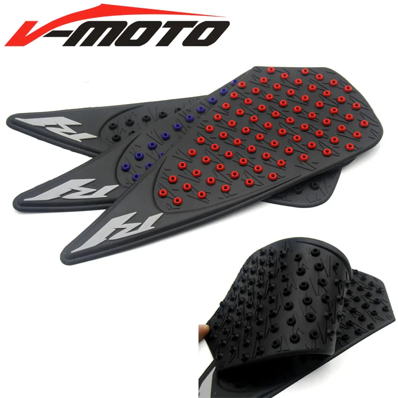 Противоскользящий коврик для бака мотоцикла Yamaha YZF R1 YZFR1 YZF-R1 2004-2016 3M боковой