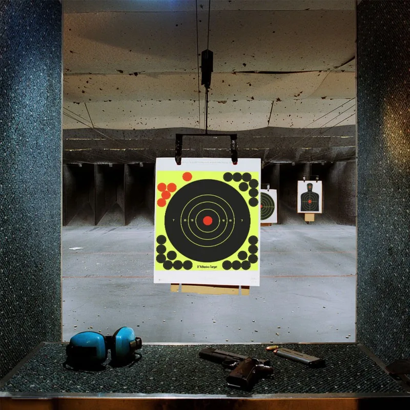 Самоклеящаяся бумага реалистичные флуоресцентные мишени для профессиональной