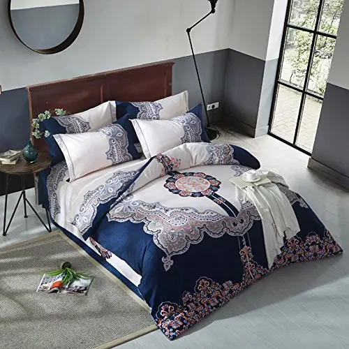 Комплект постельного белья в богемном стиле из 4 предметов | Дом и сад