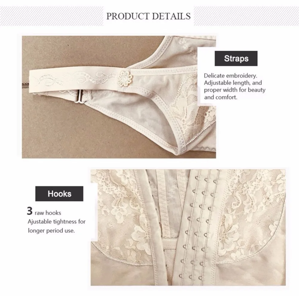 Бесшовный формирователь всего тела компрессионное M 4XL платье Корректирующее