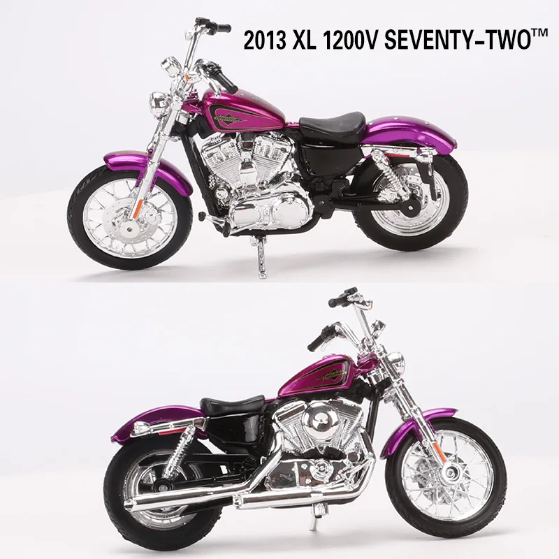 2013 SEVENTY-TWO Maisto 1:18 Модель мотоцикла велосипед игрушка для Harley street 750 1980 FLT Тур Glide Road king специальный 1999 FLHR ROAD KING - Цвет: 2013 SEVENTY-TWO