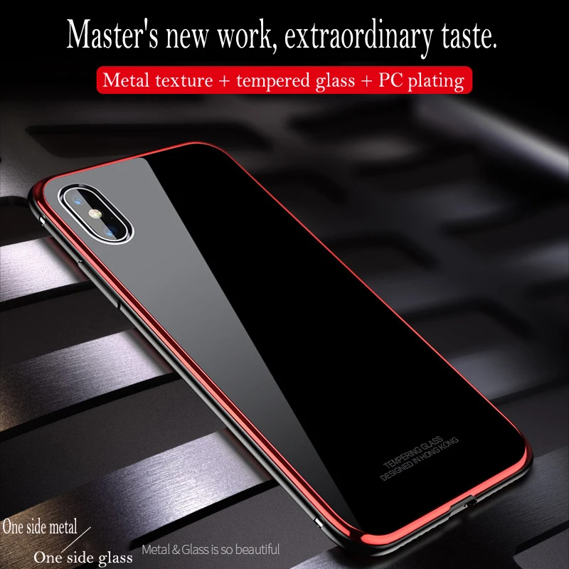 Спортивный автомобильный Вдохновленный Apple XSmax чехол из закаленного стекла