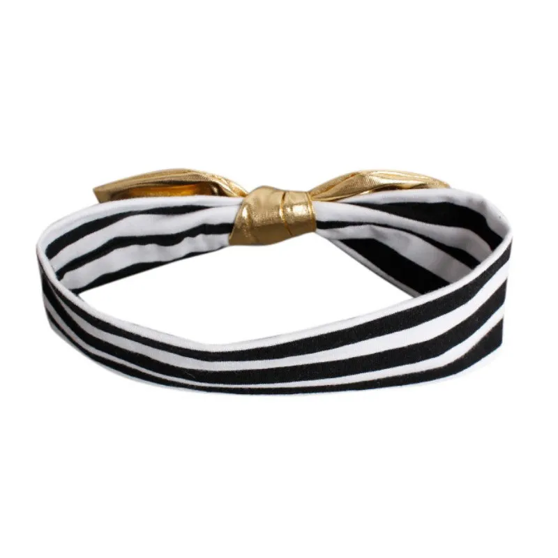 Newborn Toddler Girls Kids Dots Turban Knot Hairband Headband Hair Band Accessories | Детская одежда и обувь