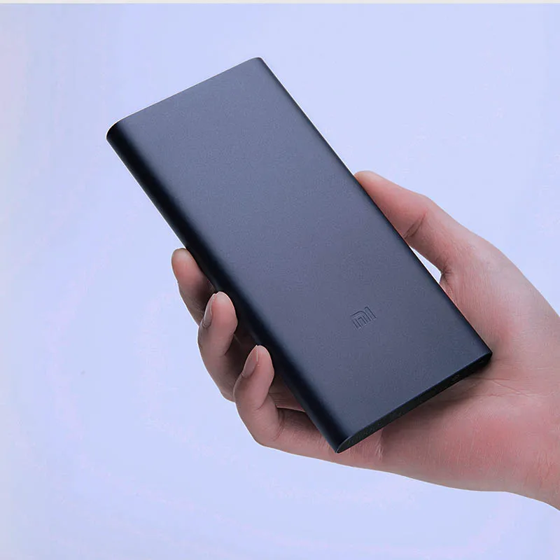 Оригинальный xiaomi Мощность bank 2 Mi 10000 mAh Quick Charge литий полимерный Внешняя батарея