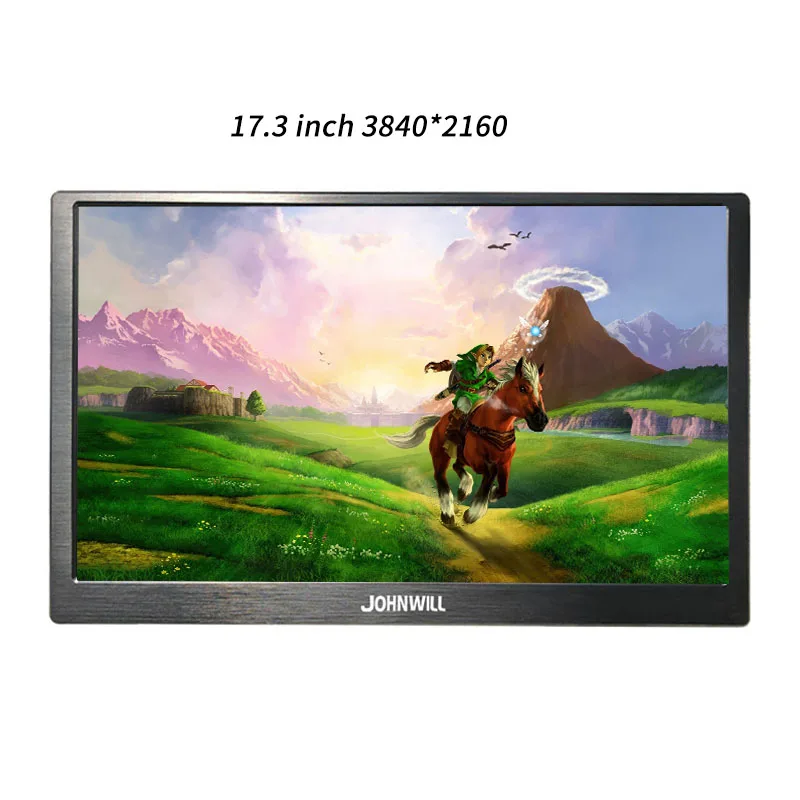 17.3-4K HD 4K портативный дисплей 17,3/15,6/13,3/18,4 дюймов type-C 3840x2160 lcd dp mini hdmi для Raspberry pi переключатель PS3 Xbox компьютера - Цвет: 17.3-4K