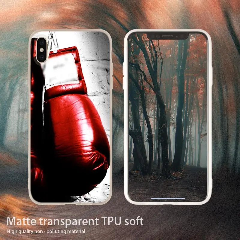 5 soft case Грант Муай Тай бой Бокс Мягкий силиконовый чехол для телефона чехол для iPhone 11 Pro 7 8 Plus XR XS Max 4 5 5S SE 6 6s Funda Etui чехол s - Цвет: 5 soft case