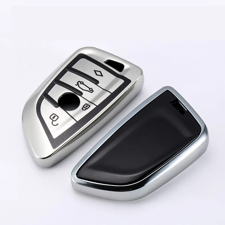 4 цвета дистанционного Smart ТПУ ключа автомобиля чехол для BMW 1 2 5 7 серии 218i X1 F48 X3 X4 X5