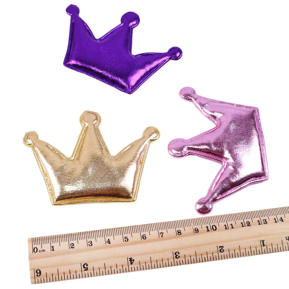 David accessories 85x60 мм корона украшения diy производит аксессуары для волос 10 штук, DIY ручной зажим для волос накладные ногти, 10Yc4246