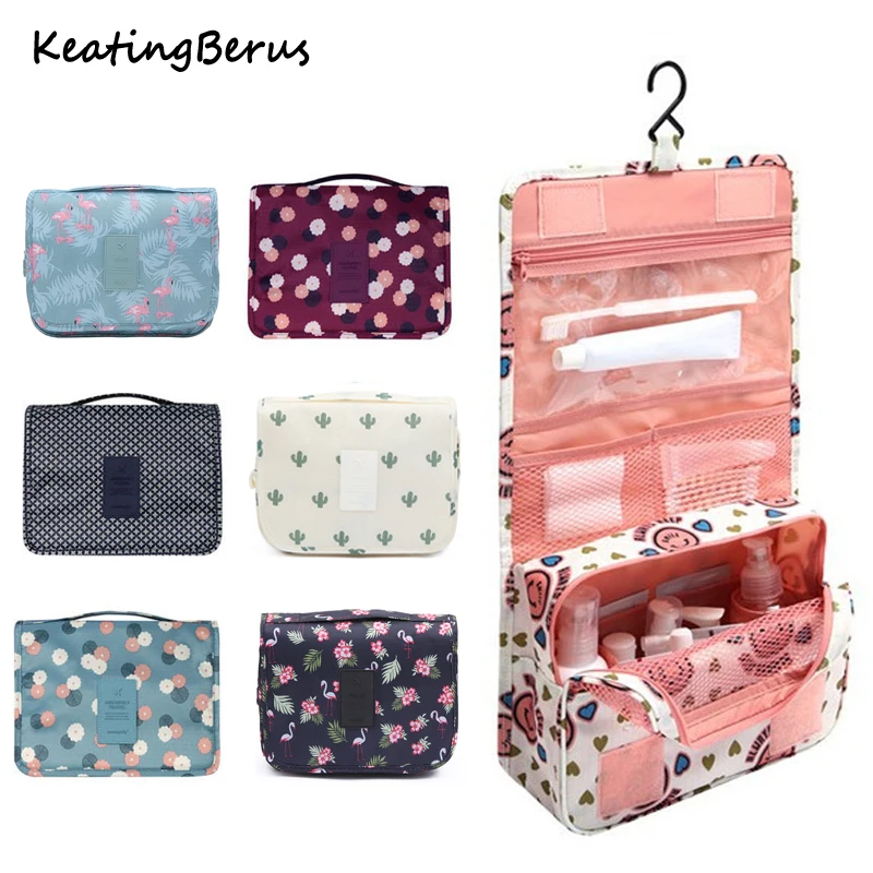 

Waterproof High quality Women Men Hanging Cosmetic Bags Large Travel Beauty Cosmetic Bag Personal Hygiene Bag Organizer