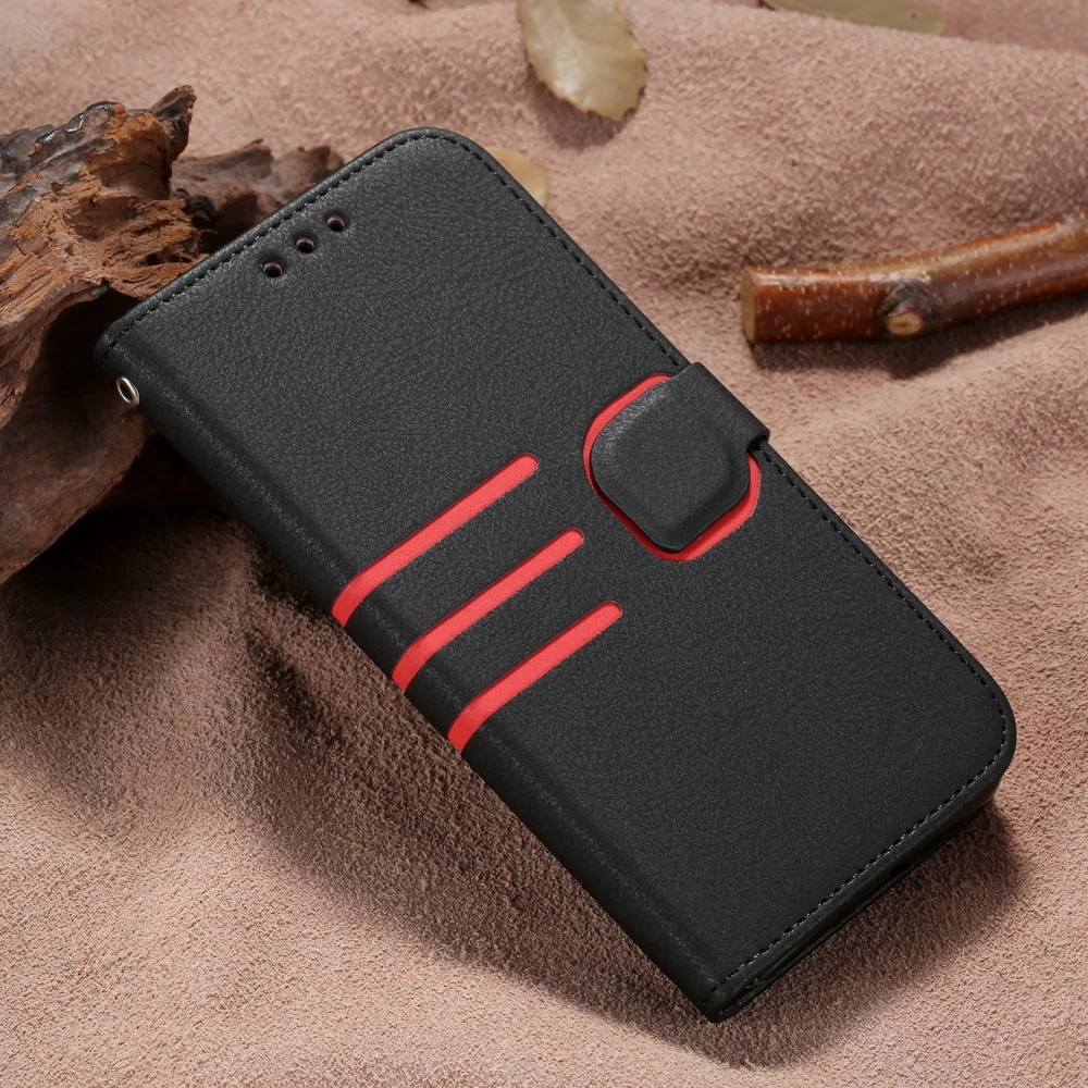 L-FADNUT чехол-кошелек с откидной крышкой для iPhone 11 Pro Max чехол Xr X Xs Max Роскошный деловой кожаный чехол для iPhone 7 8 6S 6 Plus 5 5S SE