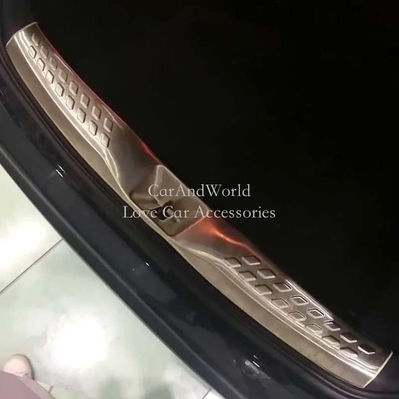 Для Toyota C-HR CHR 2017-2022 задние защитные полосы бампер отделка задней двери задняя