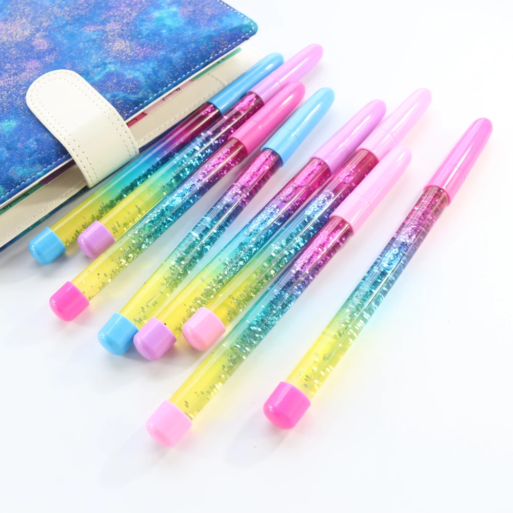 

Creative magical sands design student ballpoint pen school stationery supplies,kawaii kids beautiful writing ballpoint pen