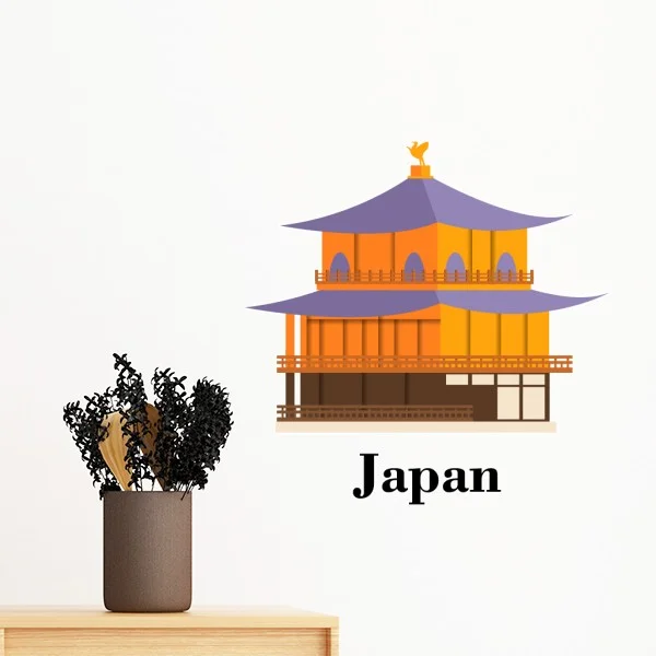 Традиционная японская местная специальная карта флага ориентировочное