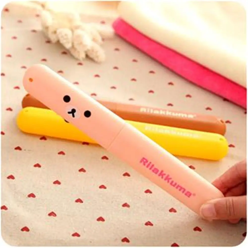 

Travel Accessories Toothbrush Tube Cover Case Cap Fashion Plastic Suitcase Holder Baggage Boarding Portable Packing organizer
