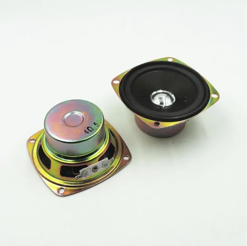 1 пара 5 Вт 4 Ом 3 дюймовый Полнодиапазонный динамик DIY HIFI Громкий для автомобиля