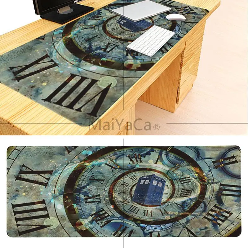 MaiYaCa Подарочный коврик для мальчика Tardis Box Doctor who прочный резиновый мыши с