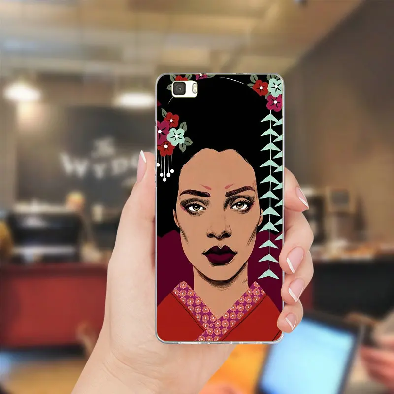 For Huawei P8 P9 P10 Lite Mate 10 Pro Y3 Y5 Y6 II Y7 Honor 6X 7X 9Plus Soft Mobile Phone Cases Black Girl Magic New Personalized | Мобильные