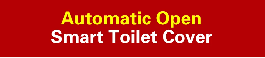 FOHEEL Automatic Open Smart Toilet Seat Cover Electric Smart Bidet Toilet Seat WC Auto Open Seat Heat Toilet Seat Cover
