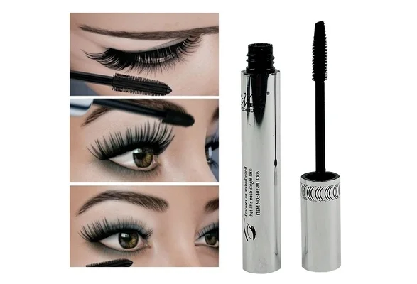 Быстросохнущая завивка ресниц тушь для Черная удлинение Косметическая