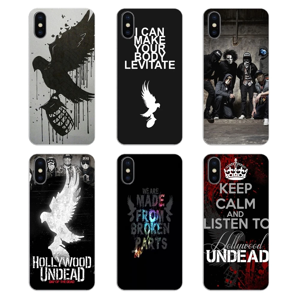 For Samsung Galaxy A5 A6 A7 A8 A9 J4 J5 J7 J8 2017 2018 Plus Prime Silicone Shell Cover Hollywood Undead Fly Eagle Wings Pattern |