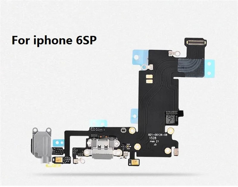 Разъем док-станции с USB-портом для зарядки гибкий кабель + микрофон аудиоразъем