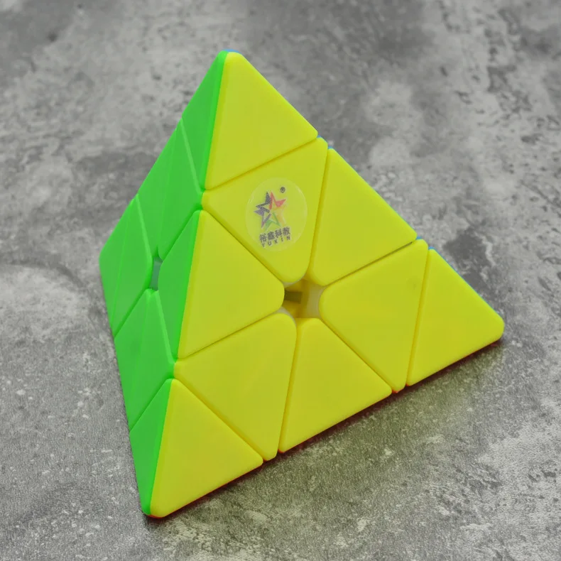 Neo Cube скоростной куб Пирамида магический куб Пирамида Cubo Magico профессиональная Головоломка Развивающие игрушки для детей