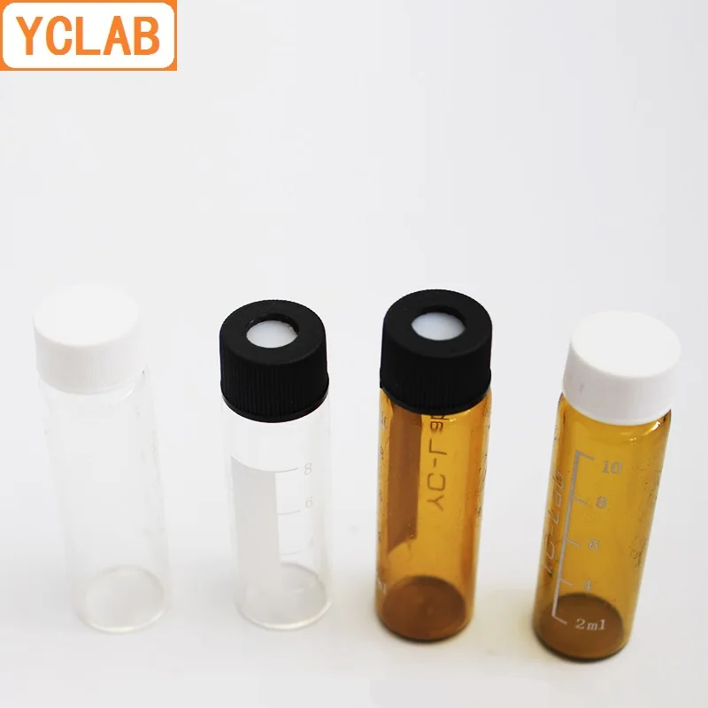 YCLAB 8 мл бутылка для хроматографического анализа образцов стеклянная флакон