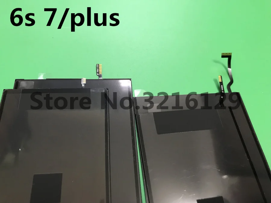 10 шт. Новый ЖК дисплей с одной подсветкой пленка (без 3D) для iPhone 6s 7 plus Замена задней