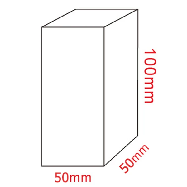 5x5x10cm Прозрачный акриловый квадратный лист штамповка блок Косметика Дисплей Стенд Pad фотографии реквизит украшения кольца держатель для ожерелья - Цвет: 5x5x10cm