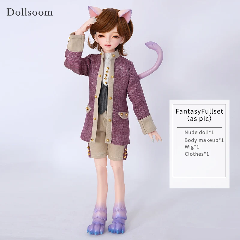 Чеширский Маленький драгоценный камень 1/4 BJD кукла смолы фигурки Luts Yosd комплект кошка фантазия версия Кукла игрушка подарок