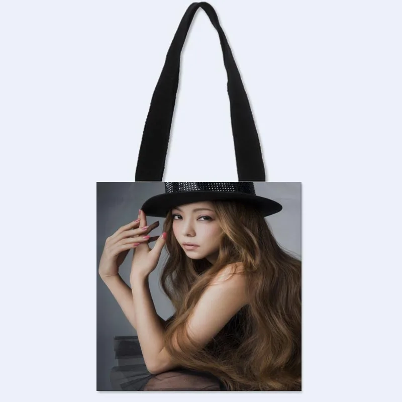 Наплечная Сумка Namie Amuro с принтом на заказ Холщовая тоут сумка для покупок