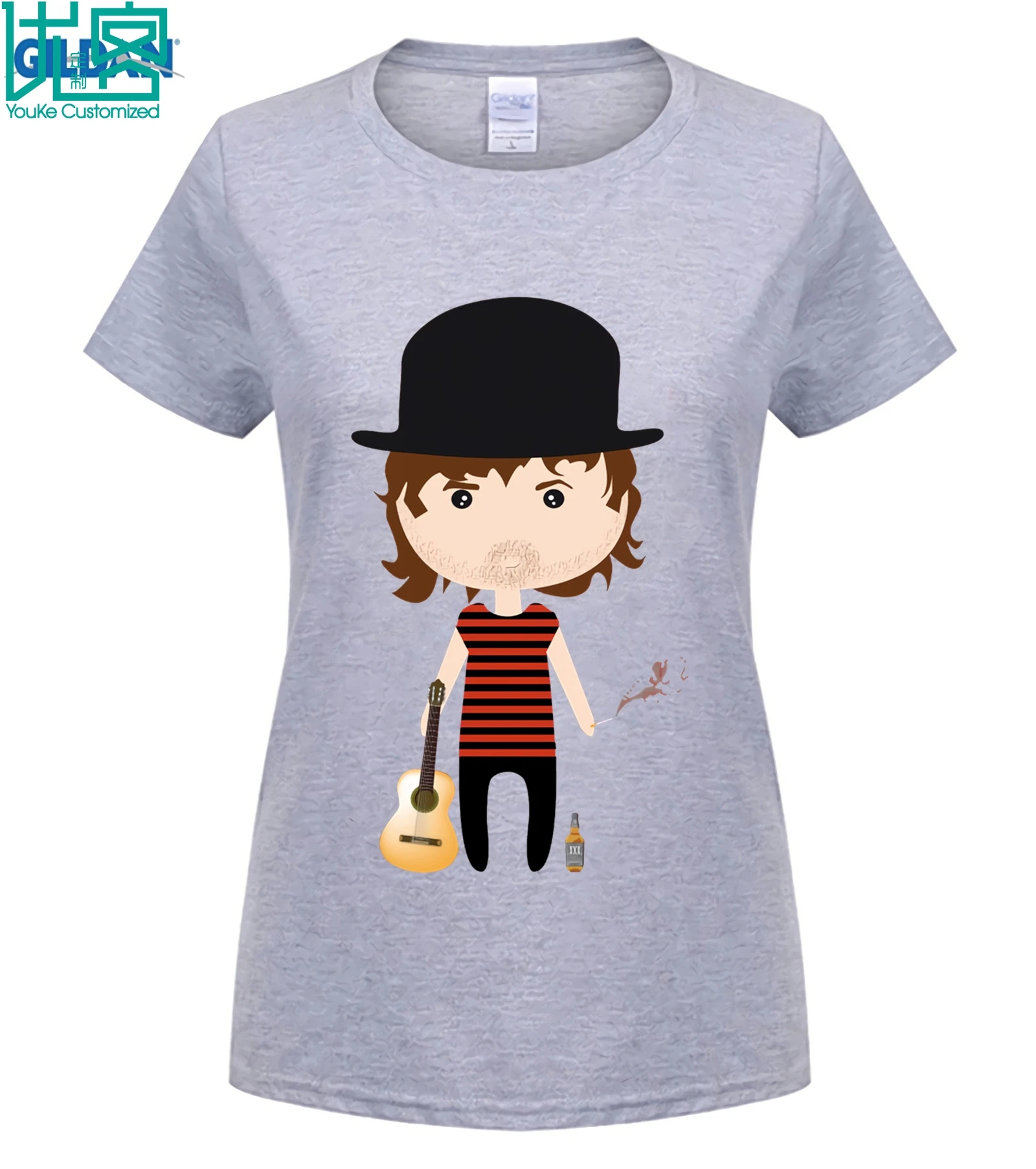 women Light grey Футболка Joaquin Sabina - Цвет: women Light grey