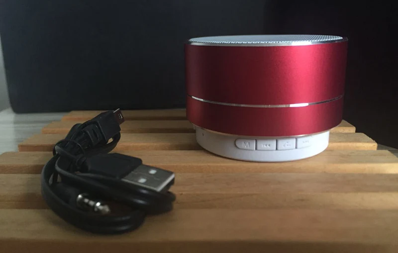 Мини A10 алюминиевый сплав беспроводной Bluetooth динамик s Открытый портативный мини металлический динамик со светодиодной подсветкой для телефона huawei Xiaomi