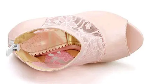 Маленькие размеры 28 30 женская обувь на высоком каблуке с вырезами красивые