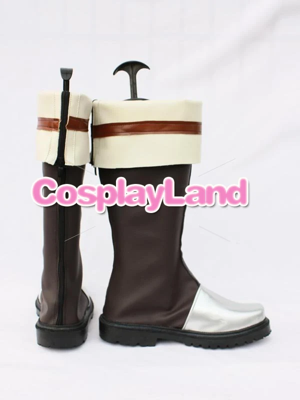 Ботинки мужские коричневые для косплея по мотивам аниме Легенда героев |