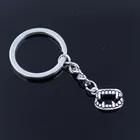 Цепочка для ключей Мужская, металлическая, 30 мм, 17x12 мм