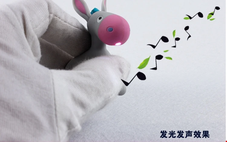 Брелок для ключей с изображением милого осла и звуком | Украшения аксессуары