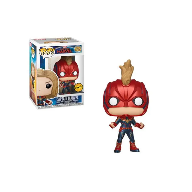 FUNKO POP 72 шт./лот Marvel Мстители 4: Endgame Капитан MARVEL Виниловая фигурка игрушки оптом детские игрушки