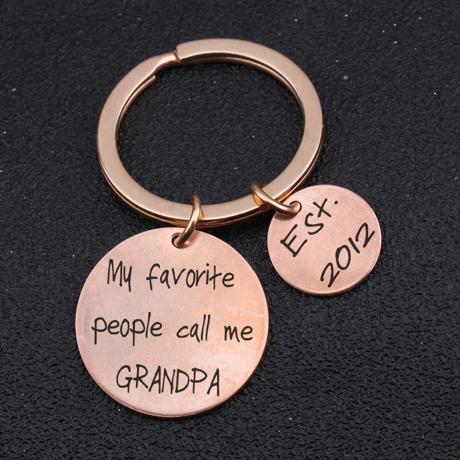 Настраиваемый брелок с надписью Delicate датой гравировкой My Favorite Call Me dumpa подарок на